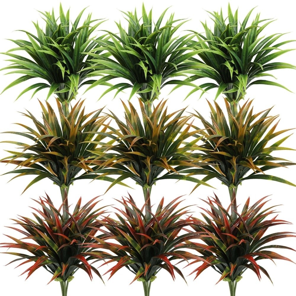Folhas de orquídea artificiais - Spider Plant Hanging avaliação e preço