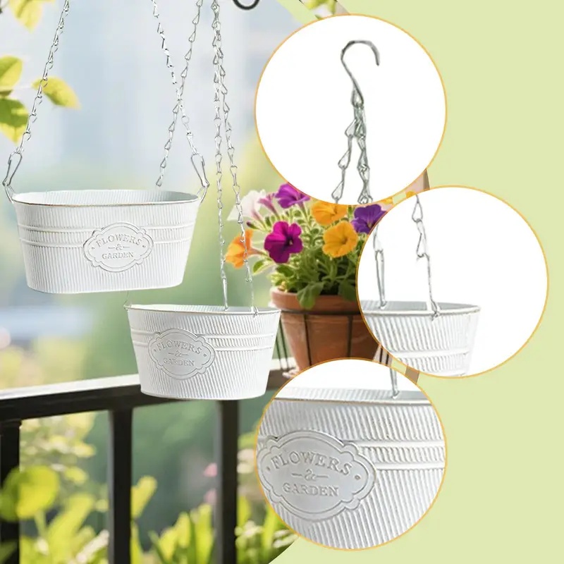 Vasos de ferro forjado para pe - Spider Plant Hanging avaliação e preço