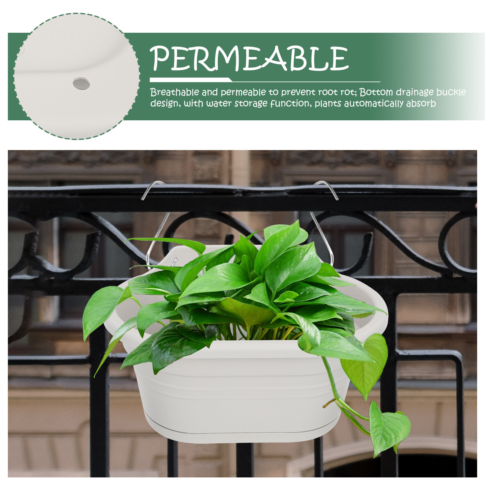 Conjunto de vasos de flores su - Spider Plant Hanging avaliação e preço